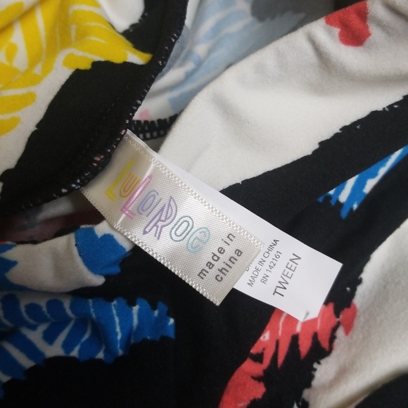 Kids Lularoe Americana Leggings - Picture 4 of 5